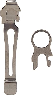 LEATHERMAN, Quick Release Pocket Clip and Lanyard Ring for Charge, Wave & Surge Multi-Tools, Stainless, One Size
