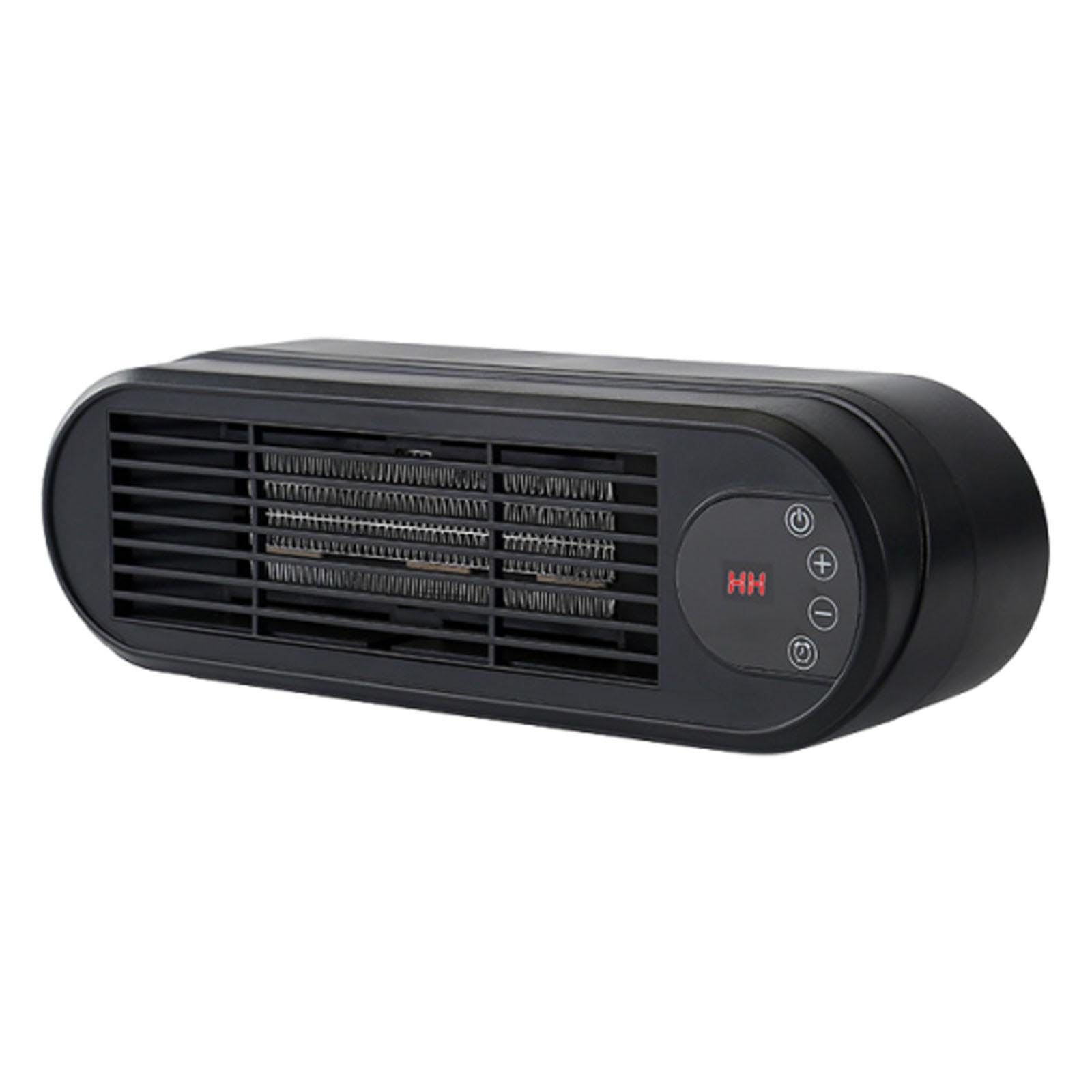 Colcolo Calefactor Eléctrico Portátil de Escritorio con Panel Táctil Ventilador de Cerámico PTC Temporizador Ajustable Control Remoto Adecuado para