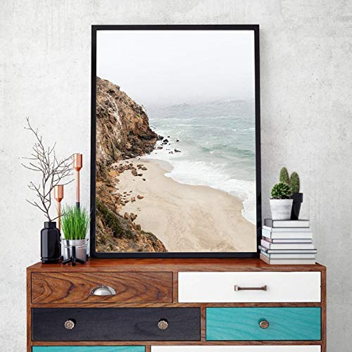 Toile coastal farmhouse de haute précision art print pastel 60x90cm