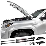 Redline Tuning 21-27022-02 Hood QuickLIFT Plus System Compatible with (Toyota Tacoma 2024+) & (4Runner 2025+) No Drilling Required - All Black Components