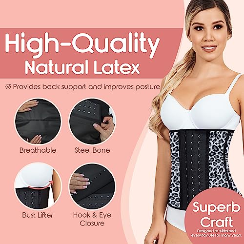 Image of LadySlim by NuvoFit AUTHENTIC COLOMBIAN Premium Waist Trainer for Women Fajas Colombianas Reductoras Cinturilla Para Mujer