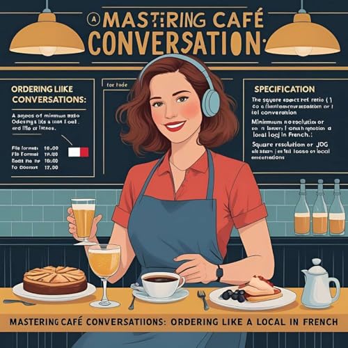 Page de couverture de #8 Mastering Café Conversations: Ordering Like a Local in French