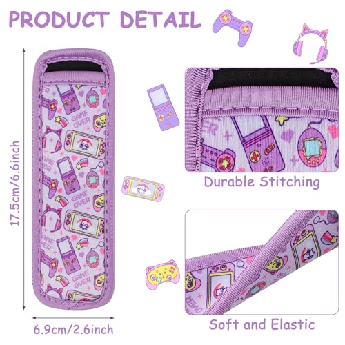 Image of Ice Pop Sleeves, 6 Pieces Popsicle Holders for Kids, Freeze Pops Ice Sleeves Holder Bag, Reusable Popsicle Holder Sleeves, Washable Ice Pop Neoprene Sleeves for Boys Girls