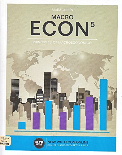 ECON MACRO (Book Only) 1305659082 Book Cover