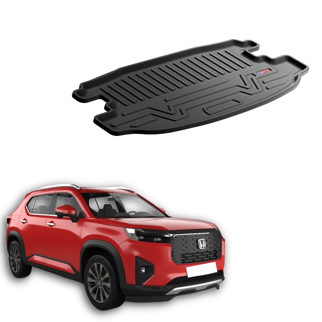 Premium Car Boot Mat for Elevate | Waterproof Anti-Slip Dustproof Dicky Mat | Custom Fit Rear Trunk Liner Heavy Duty Protector | Durable TPE Boot Mat for Car Accessories | Easy to Clean-image-39