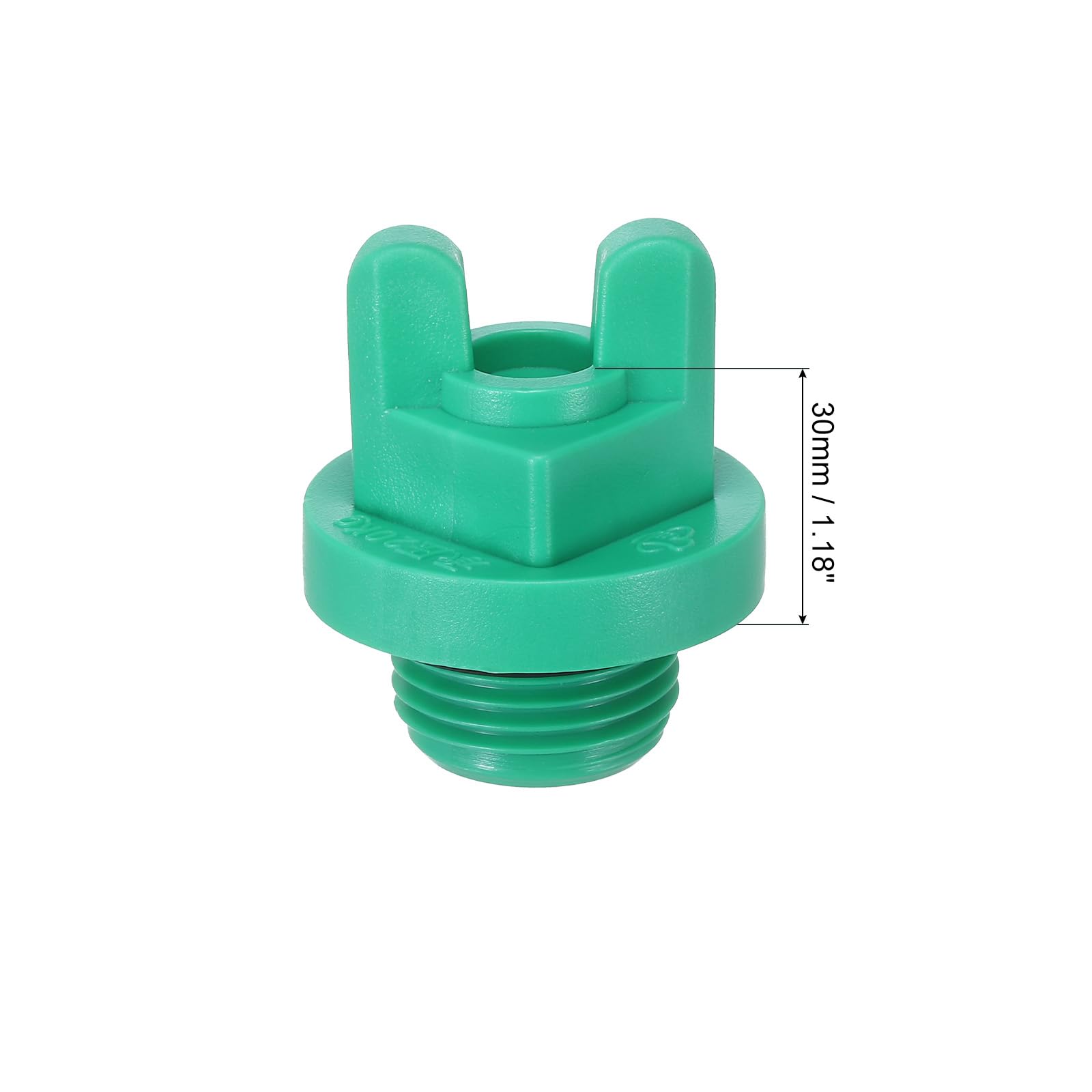 PATIKIL G1/2″ Male Thread PPR Pipe Fitting End Cap Connector Plug with ...