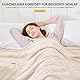 Warmrest Heizdecke mit Abschaltautomatik 130×180 cm 𝐅𝐥𝐚𝐧𝐞𝐥𝐥 Elektrische Wärmedecke Heizdecke, 6 Temperaturstufen und Überhitzungsschutz, Waschbar Heizdecke Kuscheldecke fürs Bett, Beige