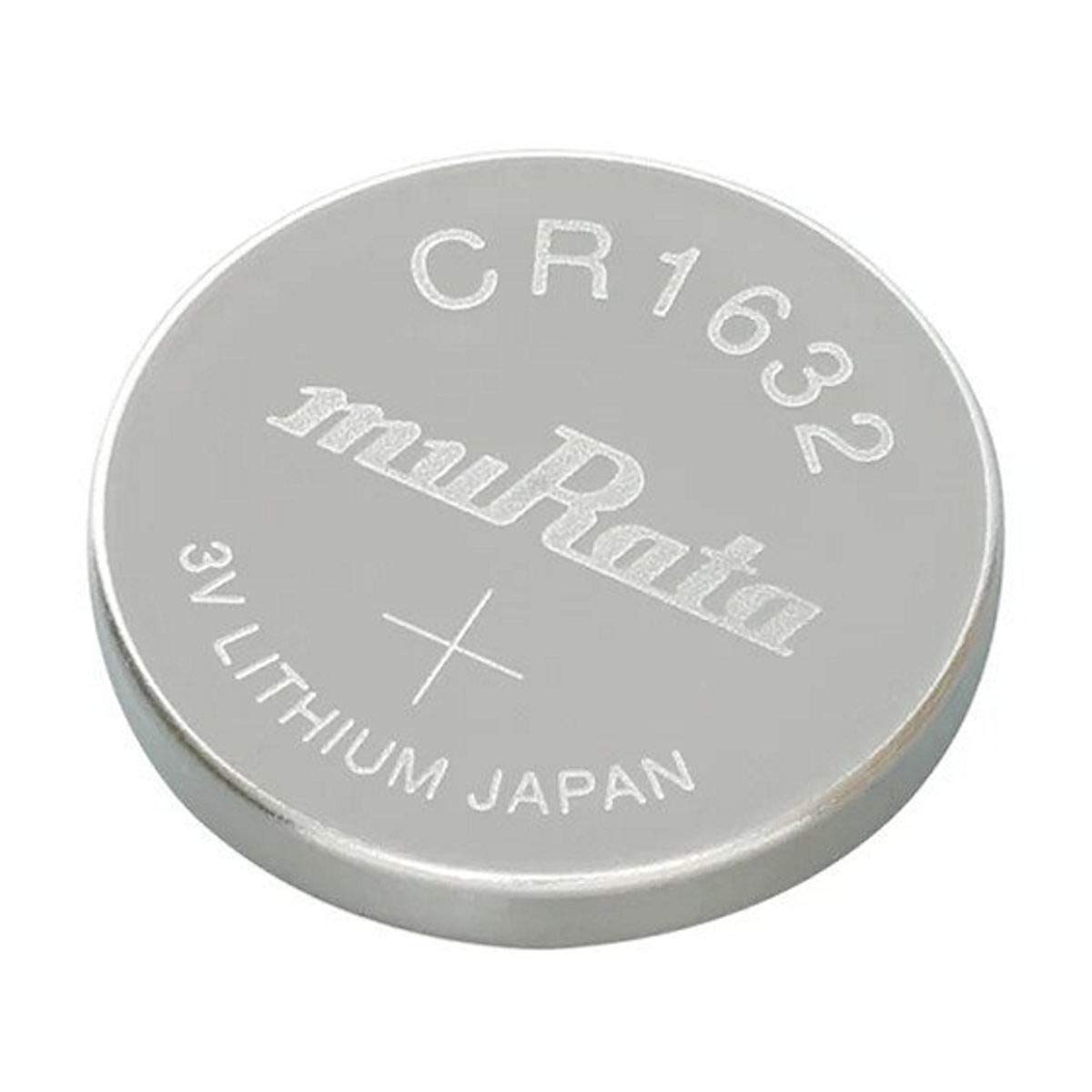Murata CR1632 3V Lithium Japan Batteries - 5 Pieces