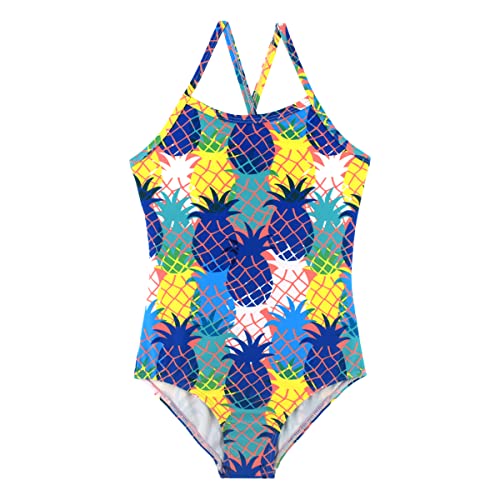 Image of Girls One Pieces Swimsuit Cute Swimwear Bathing Suits 2-12 Years