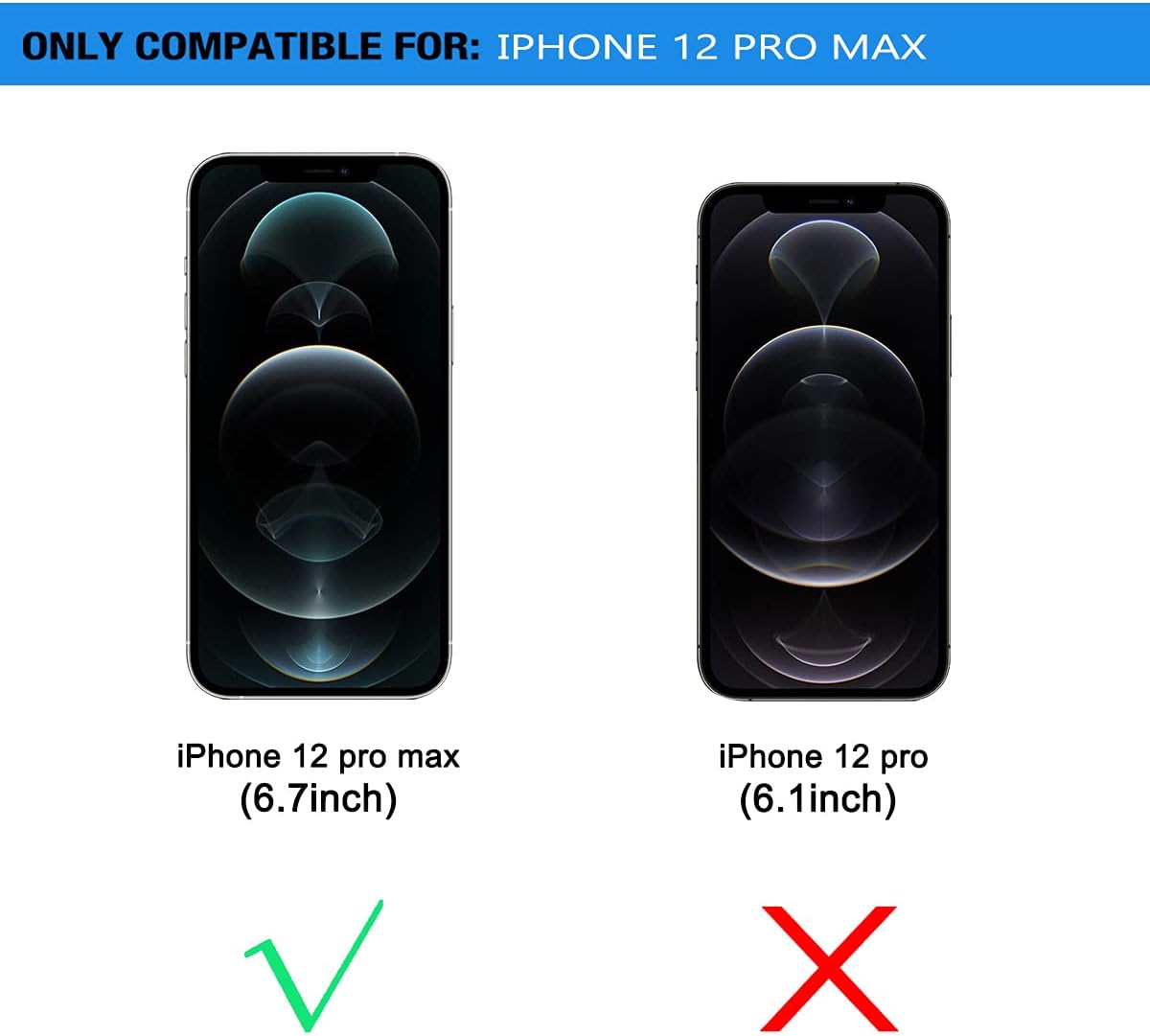 SURITCH Compatible with iPhone 12 Pro Max Case (2020),[Built-in Screen Protector] Full-Body Protection Shockproof Rugged Bumper Silicone Slim Protective Cover for iPhone 12 Pro Max 6.7 Inch-Black
