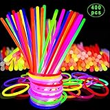 Inifty Glow Sticks Bulk Party Favors 400 Pack - 8