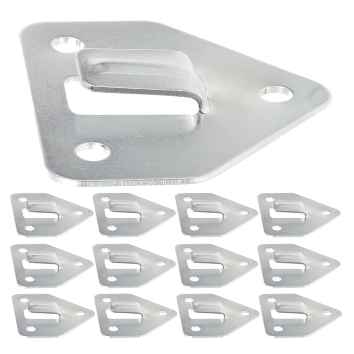 Veemoon 20 Piezas Soporte de Pared para Extintor de Incendios de Hierro Color Plata Diseño Ahorrador de Espacio y Compatibilidad para Uso Industrial Hogares