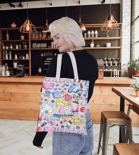 G2TUP Gordo Tote Bag Cartoon Fans Gift Cartoon Character Shoulder Bag Miranda Cartoon Inspired Merch3