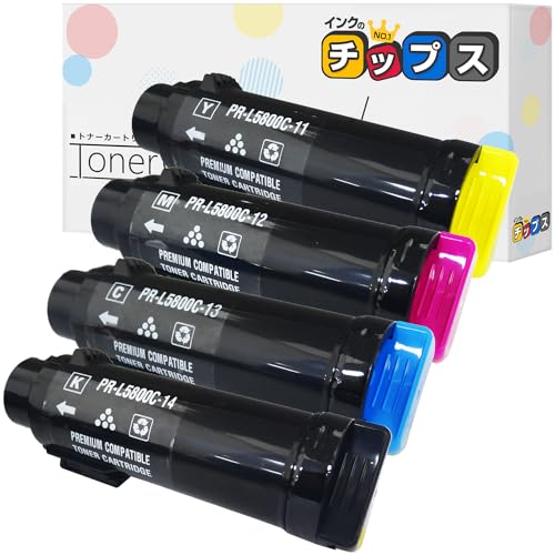 NEC トナーカートリッジ 4色セット PR-L5800C 純正品 Amazon.co.jp: NEC トナーカートリッジ PR-L5800C-11/12/13/14 4