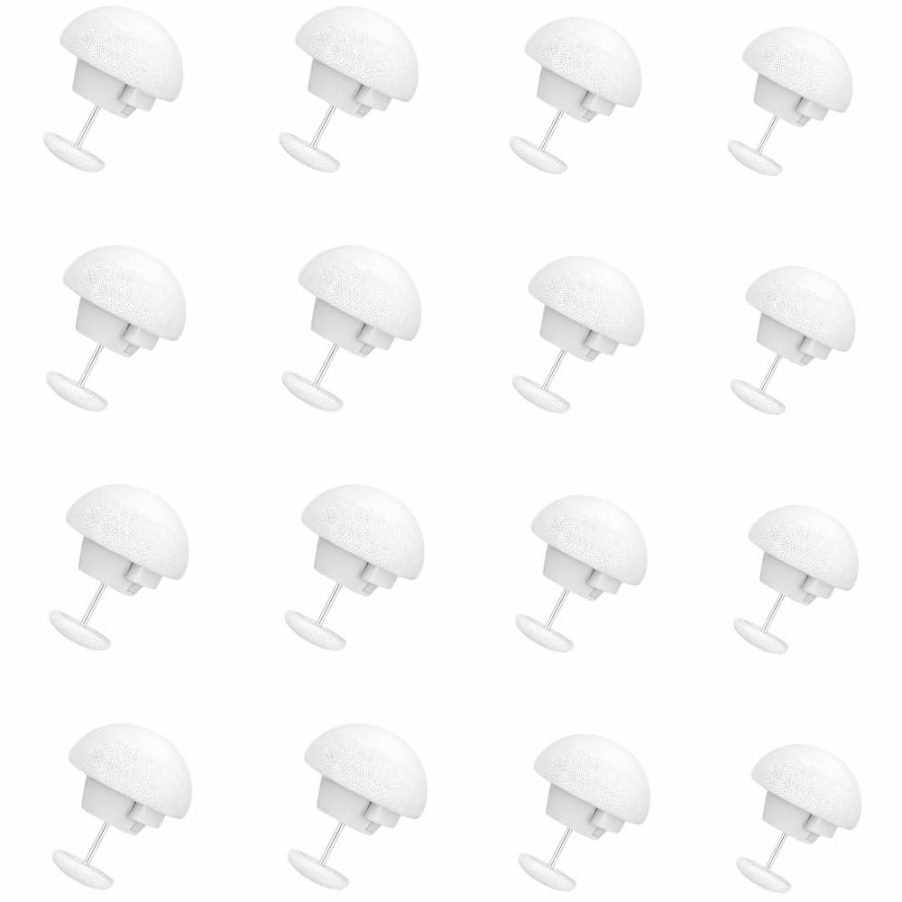 SOLDER Anti-Slip Blanket Button Clip, Plastic, Durable Quilt Fixers for Bed Sheets, Comforter, Mattress, Sofa Covers (24, White)-image-21