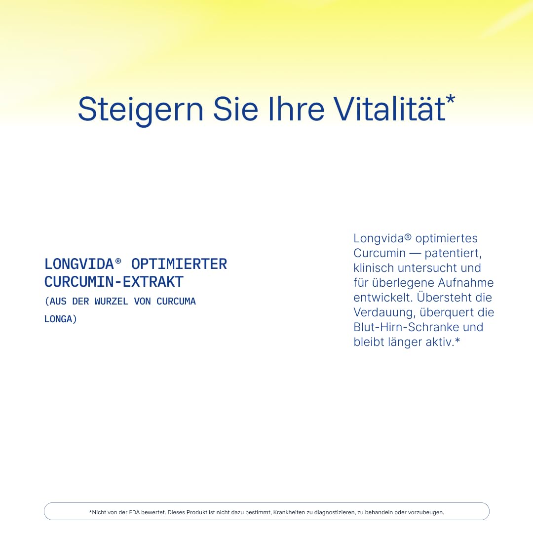 ProHealth Organische Curcumin Kapseln 1000 mg – Hochdosierte Kurkuma-Curcumin-Nahrungsergänzung – Fortgeschrittene Bioverfügbare Kräuterformel – GMP-zertifiziert, Glutenfrei, 60 Vegane Kapseln