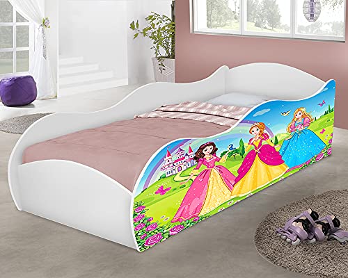 Cama Infantil New Meninas Cor:Princesa Encantada
