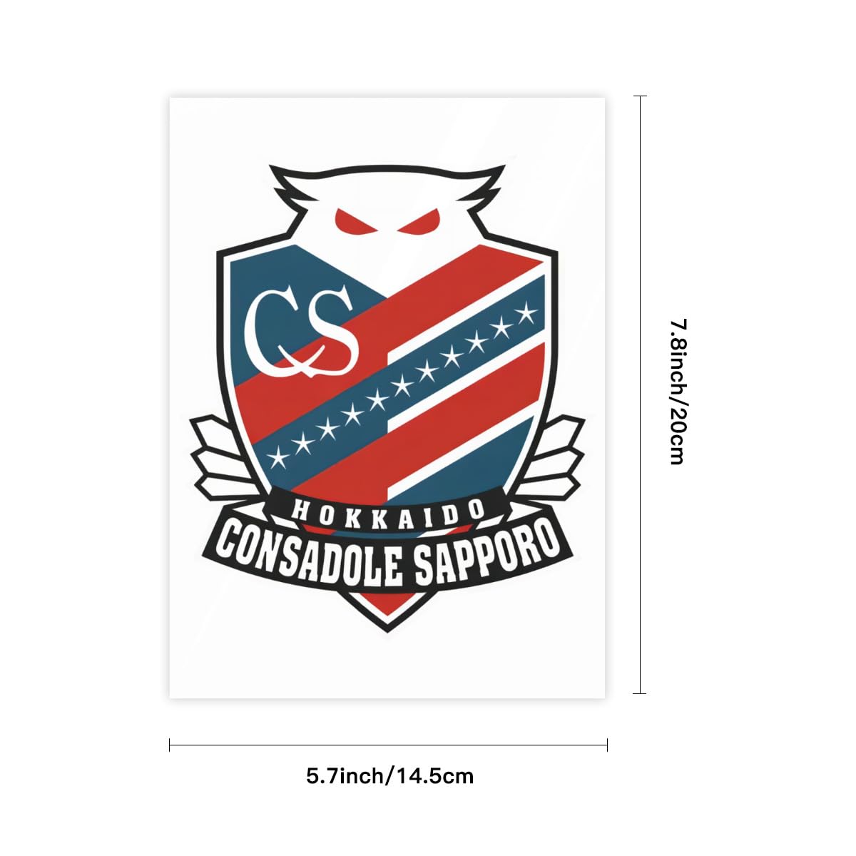 【新品未使用】北海道コンサドーレ札幌 アクリルミラーステッカー ドーレくん】北海道コンサドーレ札幌 アクリルミラーステッカー - メルカリ