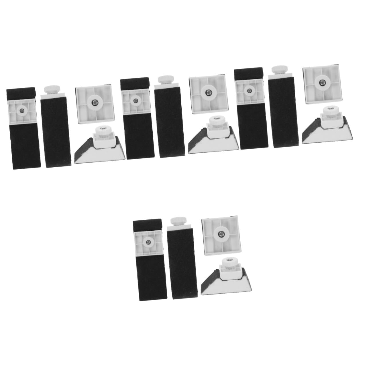 Gatuida 4 Ensembles Ponceuse À Papier De Verre Micro Ponceuse Bloc De Ponçage Pour Le Bois Bloc De Ponçage Pour Carrosserie Outils De Travail Du Bois Bloc De Sable Outils Automobiles