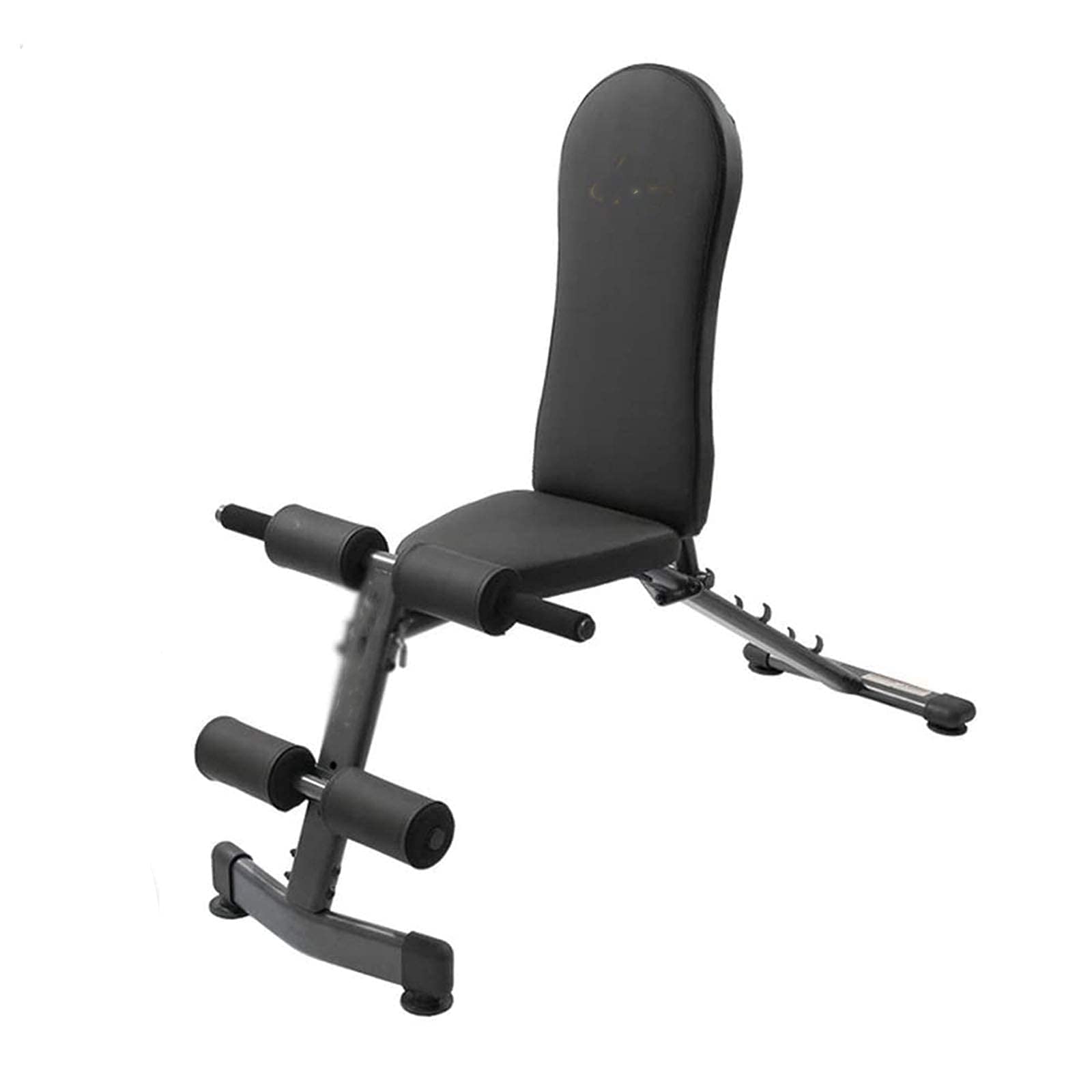 AYCDL Folding Dumbbell Stool Adjustable Bench Household Weightlifting Bed Indoor Sit-ups Exercise Machine Exercise Bearing 300kg Adjustable Benches