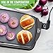 GreenLife 20” Extra Large Electric Griddle, Non-Toxic PFAS & PFOA-Free Ceramic Nonstick, Temperature Control, Quick Even Heating, Removable Drip Tray, Pancakes, Eggs, Sausage, Easy Clean, Black