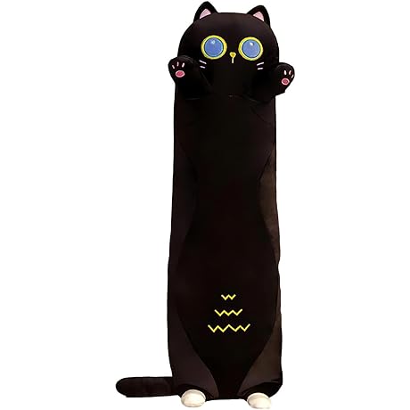 Soft Long Cat Plush Body Pillow