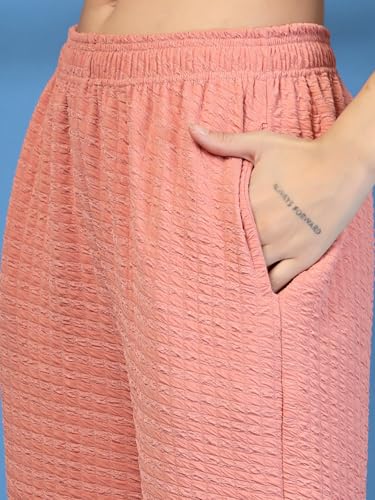 Image of UZARUS Women's Ultra-Soft Baggy Fit /Relaxed Fit Joggers with Side Pockets & Gripped Hem