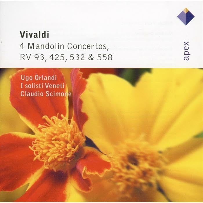 Vivaldi : 4 Mandolin Concertos - APEX [Audio CD] Antonio Vivaldi and Claudio Scimone