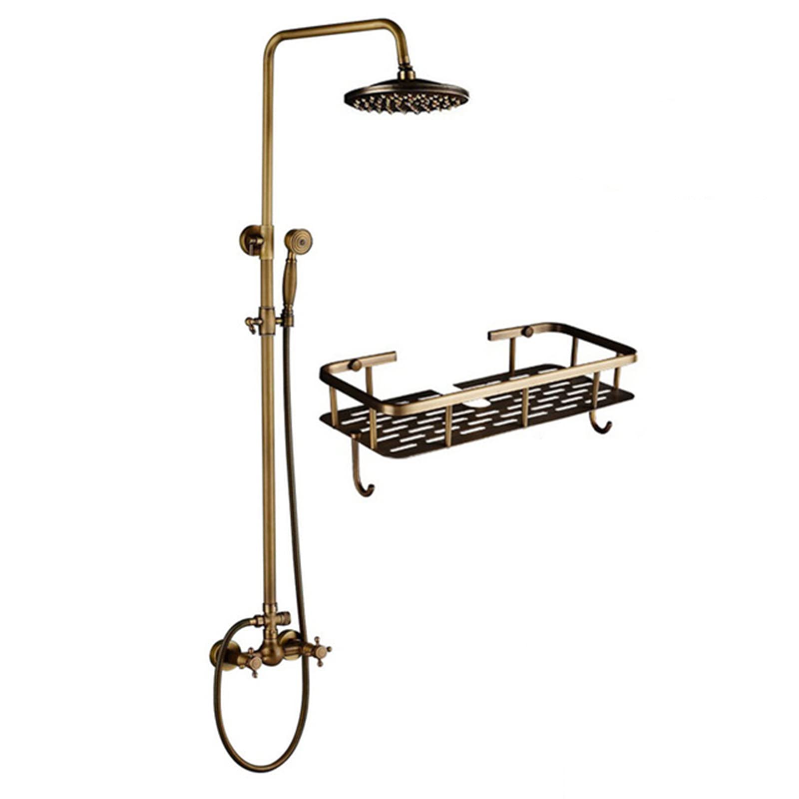 Système de robinet de douche thermostatique en laiton pour éliminer le calcaire et les variations