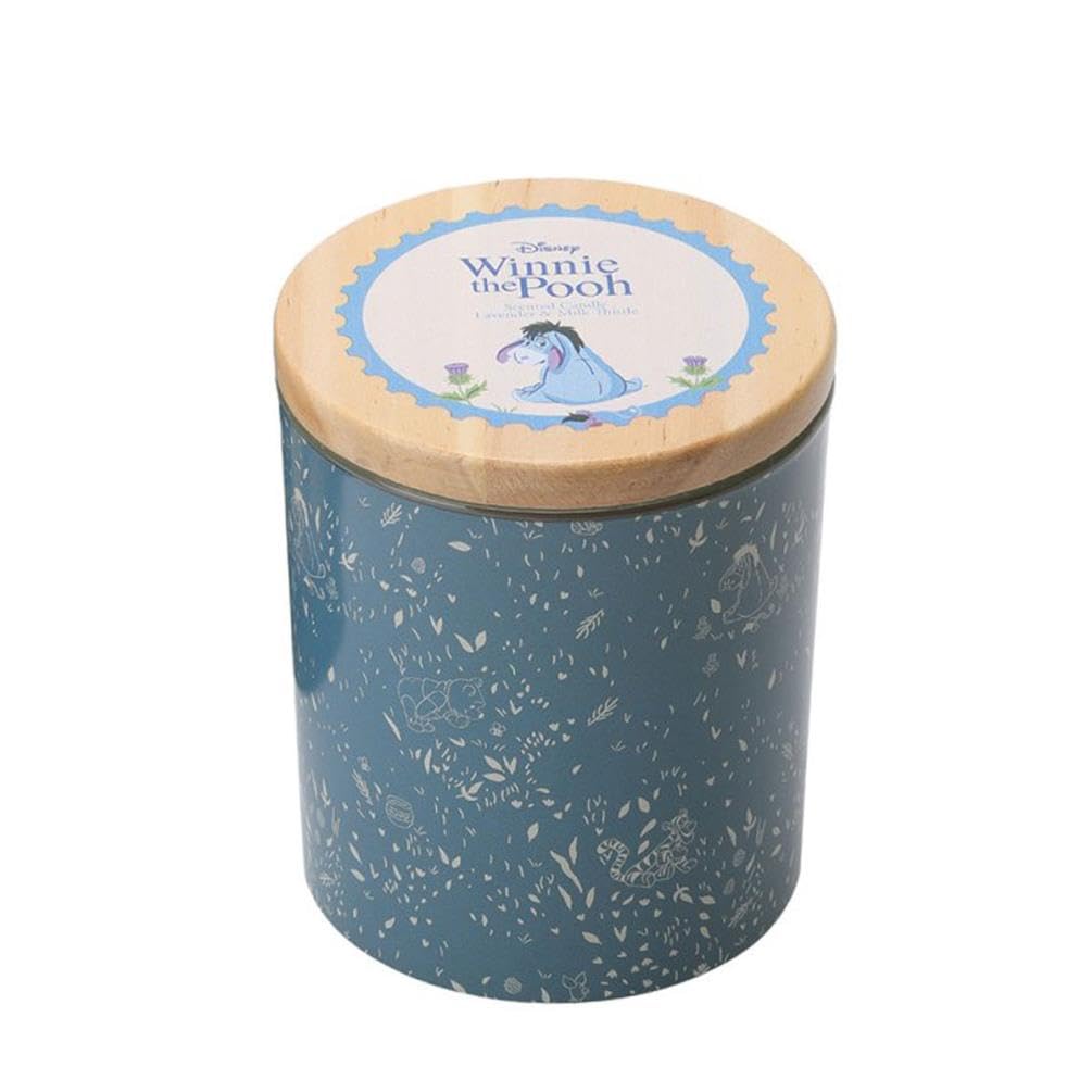 Disney Winnie The Pooh Eeyore Inspired Candle Lavender & Milk Thistle 213G (1-Wick)Diswtpc001U from B&Q