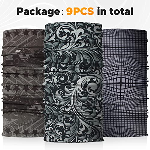 Image of JOEYOUNG Headwear, Bandana, Neck Gaiter Head Wrap Headband Balaclava Magic Scarf