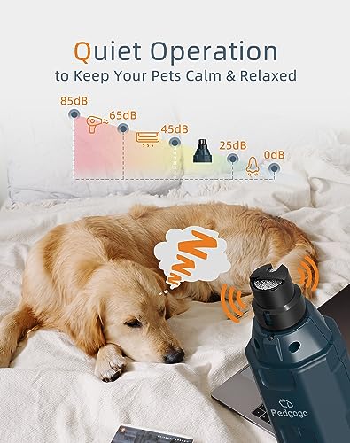 Dog-Nail-Grinder-Super-Quiet-45-db-6-Speed-pet-nail-grinder-with-2-LED-Lights-12000RPM-Professional-3-Grinding-Ports-Rechargeable-Dog-Nail-Trimmer-for-Large-Medium-Small-Dogs-with-Dust-Cap