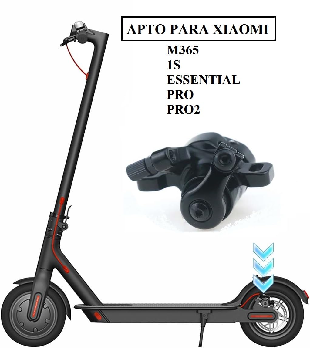 Xiaomi Freno Patinete M365 Pro, 1s, Essential, Recambios Pinza de Freno