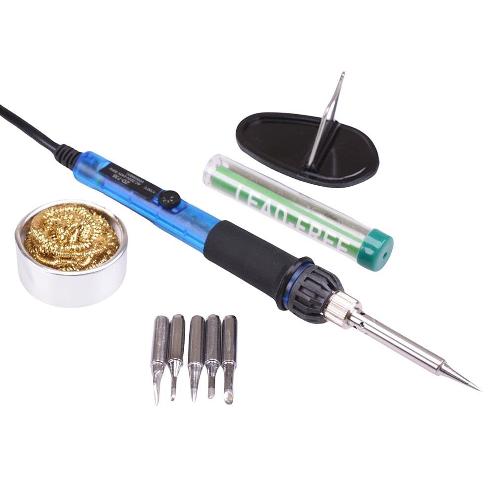 Switch Electronics 60W Adjustable Temperature Soldering Iron Combination Kit