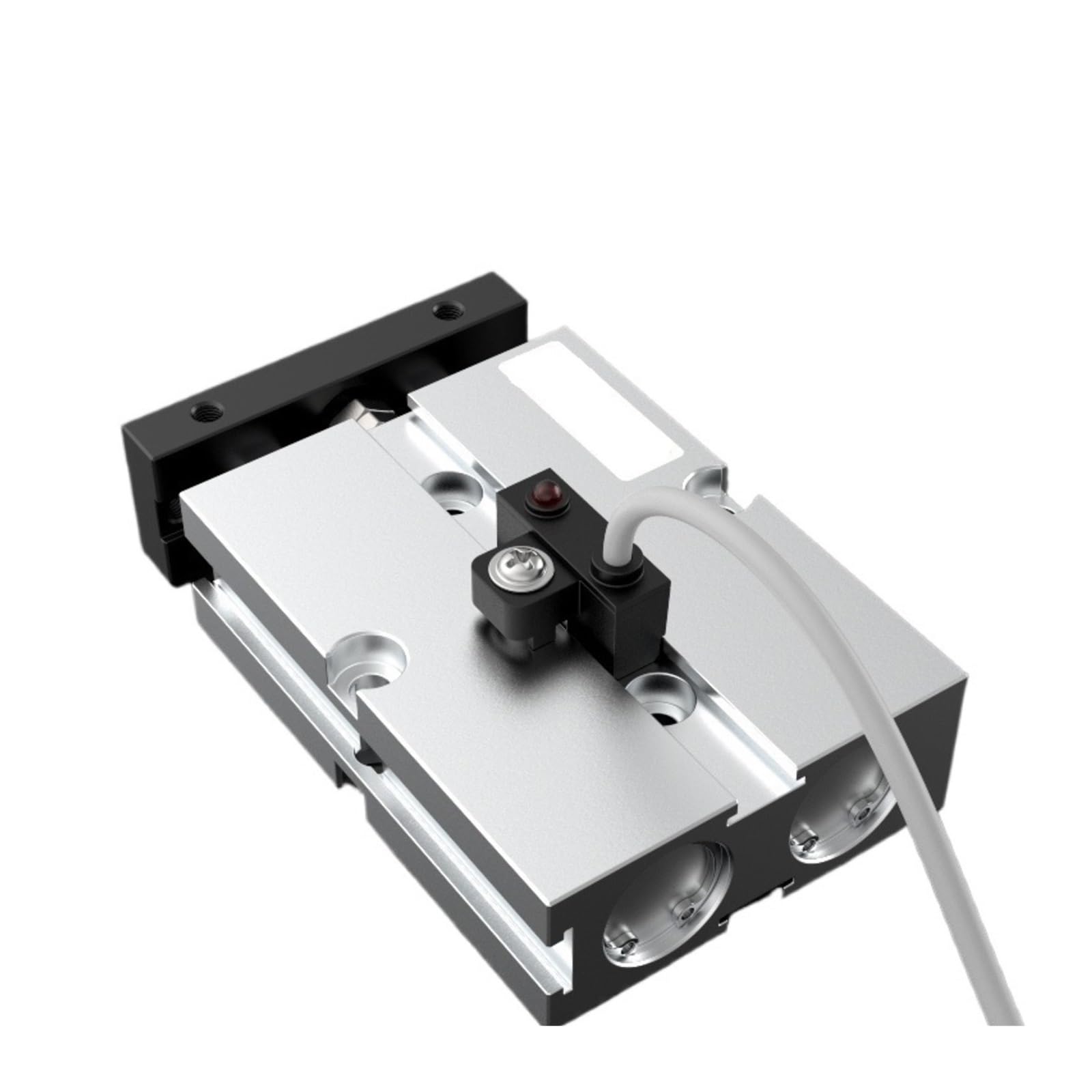 DEBLAN Cilindro neumático de Doble pistón, Cilindro de Doble Eje con imán TN16X30-S, Empuje 16 kg, Carrer 30 mm