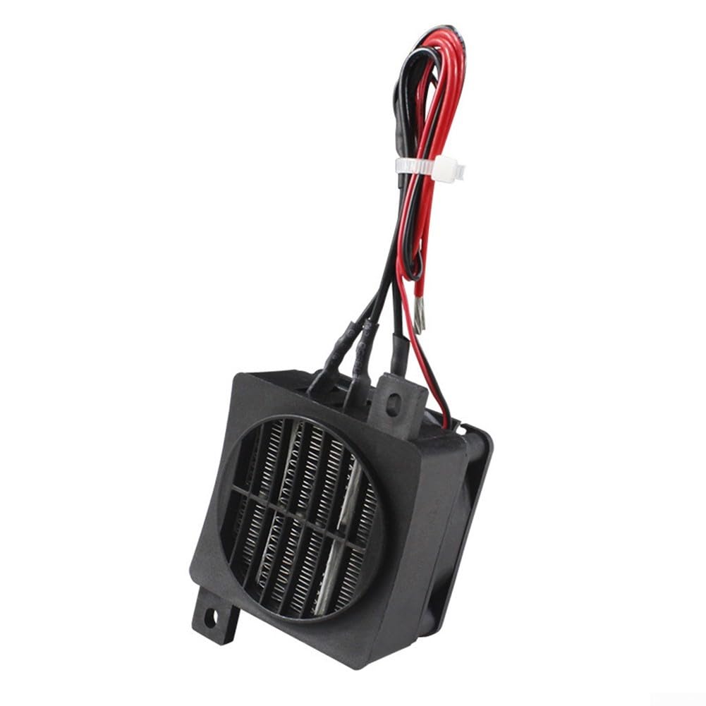 12V 100W PTC Ceramic Air Heater With Constant Temperature Control Energy-Saving Nylon Shell Design For Efficient Small Space