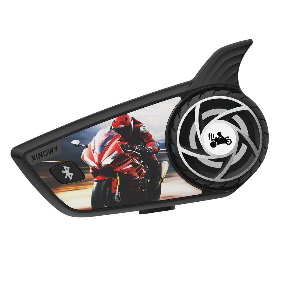 2台セット❣️ バイクインカム 最大8人同時通話 連続使用28時間 IP67防水 Durax バイク インカム 2台セット インターコム Bluetooth 防水