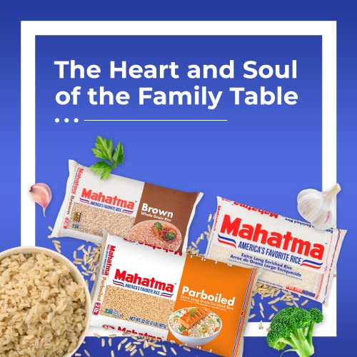 Image of Mahatma Extra Long Grain Enriched Parboiled Rice /Gold Rice, Extra Long Grain Rice Bulk Bag, 32-Ounce Rice Bag