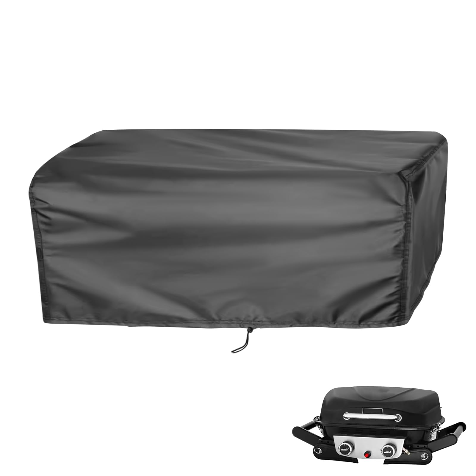 Andacar Grill Cover for Royal Gourmet GT2005 2-Burner, Portable Propane Gas Grill Cover, Outdoor Waterproof Tabletop Grill Covers