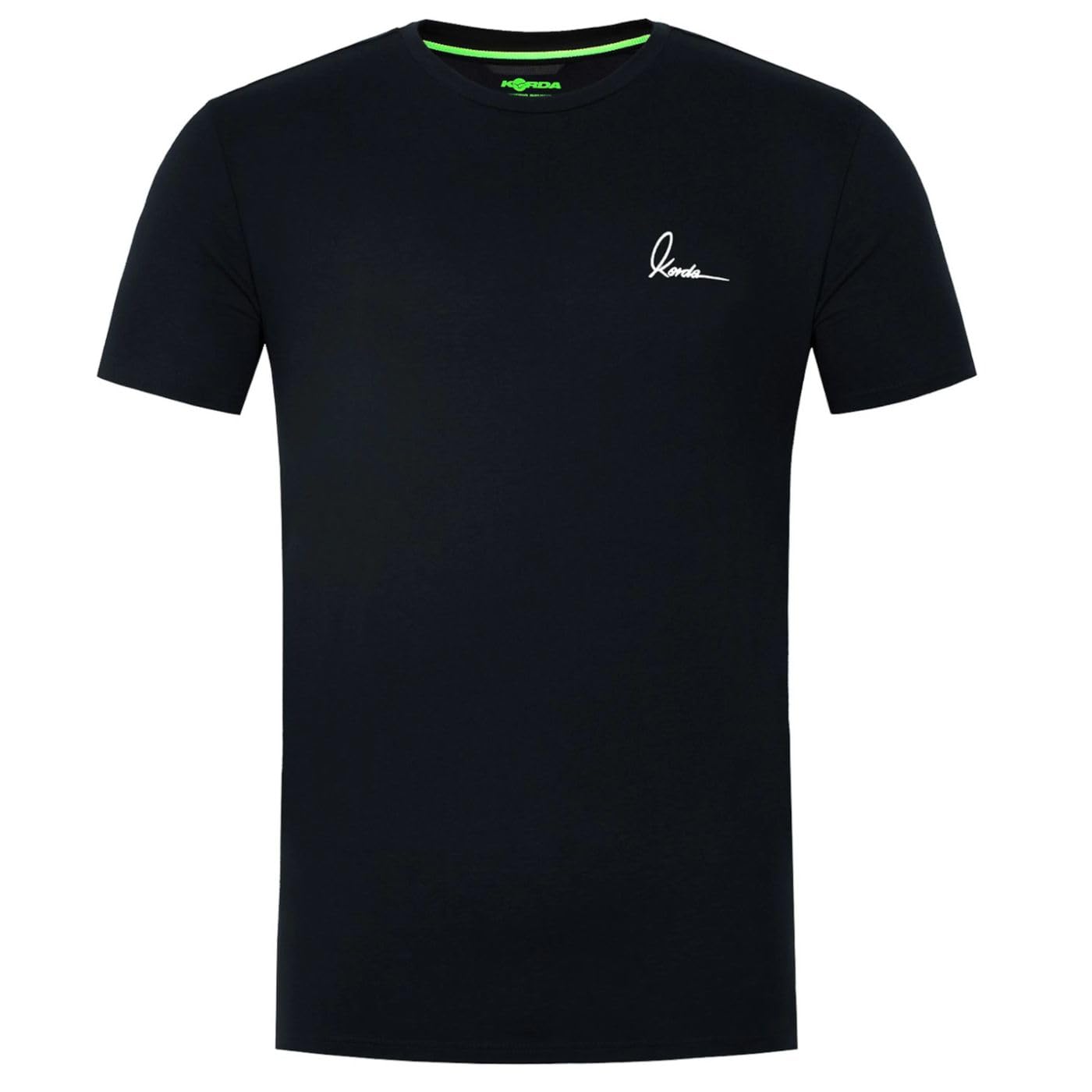 Korda Minimal Tee | Black - T-Shirt for Fishermen, Size: XL