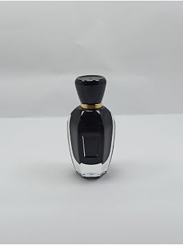 Bo  Parf m Kolonya  i esi Tekrar Dolum Yap labilir 50ml, Alt n Detayl , Siyah Rengi
