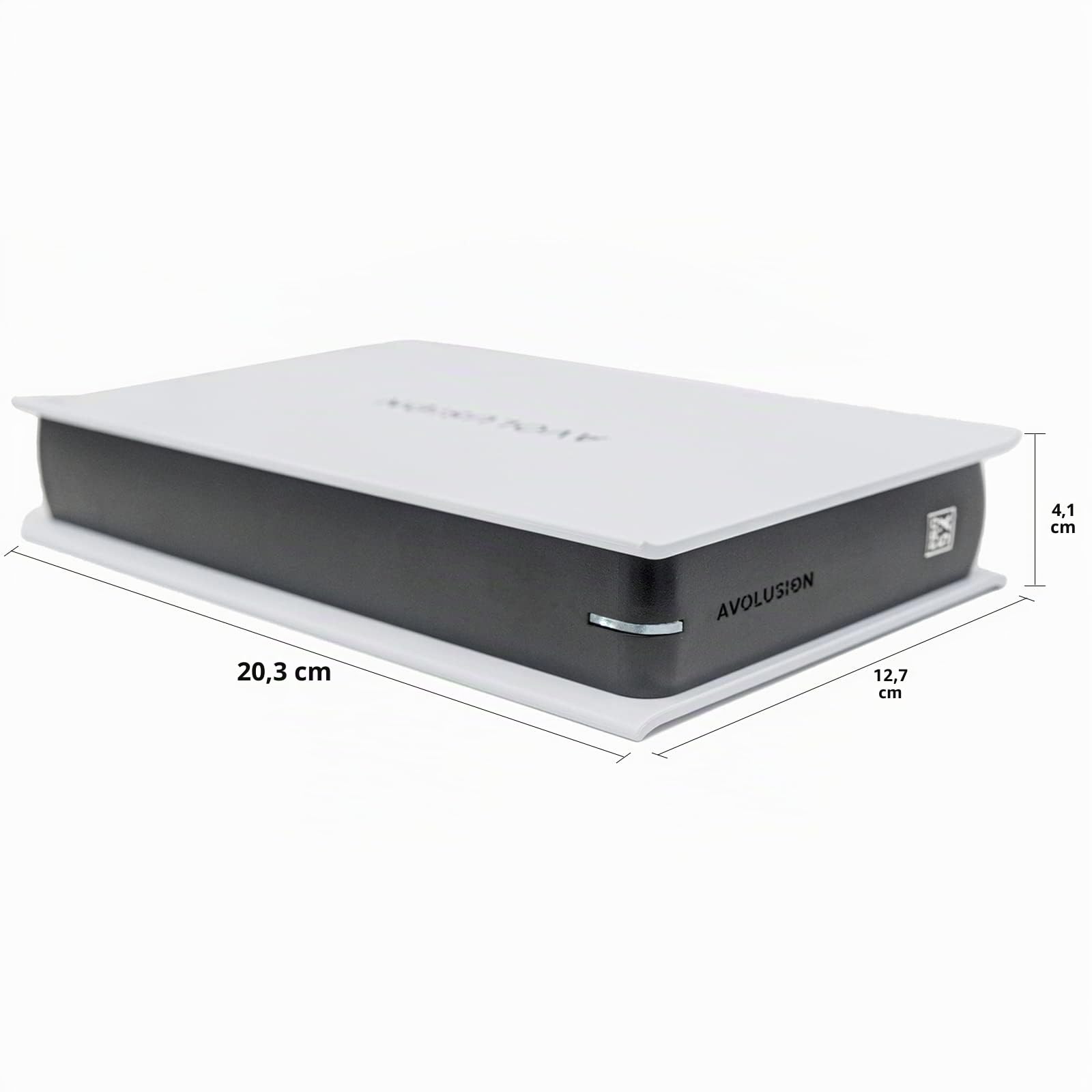 Avolusion PRO-5X Series - Hard disk esterno da 8 TB USB 3.0 per console di gioco PS5, colore: Bianco
