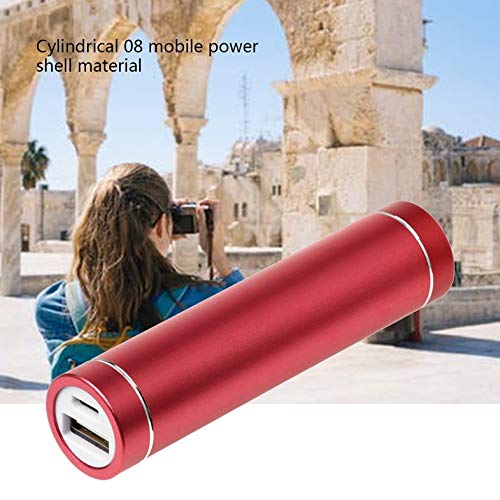 Multicolor 18650 Power Bank Shell Case With USB Charging Port - DIY Battery Cylinder Pack