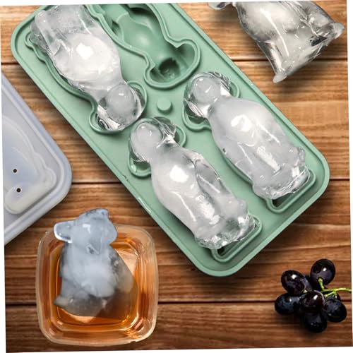 Molde de silicona para cubitos de hielo con diseño de labrador miniatura 5