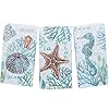Kay dee designs set of 3 beachcomber dual purpose terry kitchen towels  urban country home decor