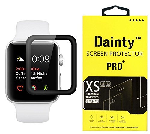 Dainty Gorilla Tempered Glass for Apple Watch Series 1-42 mm (Black) :  Amazon.in: Electronics