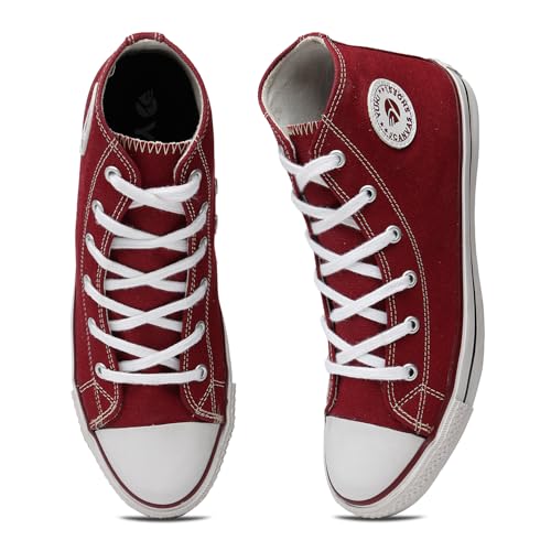 Image of YUKI Unisex Canvas Comfortable & Lightweight Sneaker for Men's and Women's | High Top Canvas Sneakers