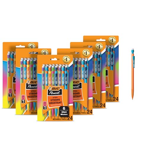 シャープペンシルセット 9本 Amazon.co.jp: BIC Xtra 強力シャープペンシル 消しゴム付き 太字 (0.9