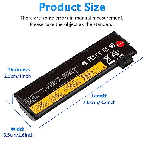 image for Fancy Buying 72Wh 61++ 01AV427 01AV425 Battery for Lenovo ThinkPad T48