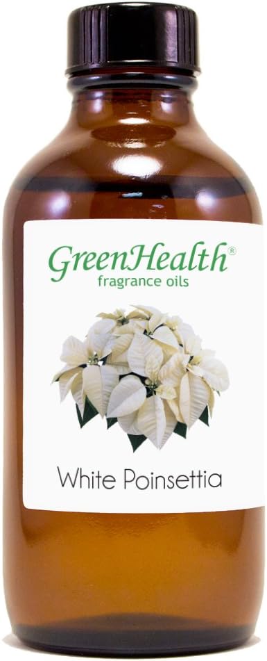 16 fl oz White Poinsettia Fragrance Oil (Plastic Jug w/Cap) - GreenHealth